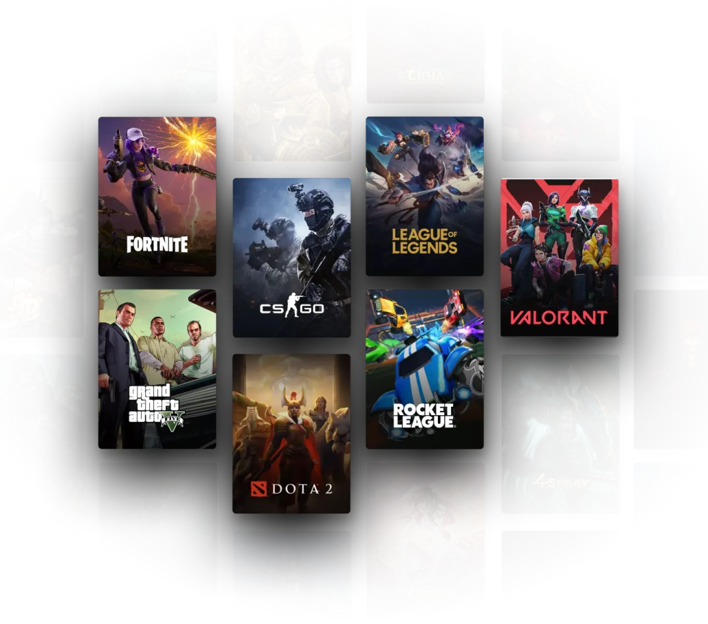 Juegos populares optimizados por ExitLag